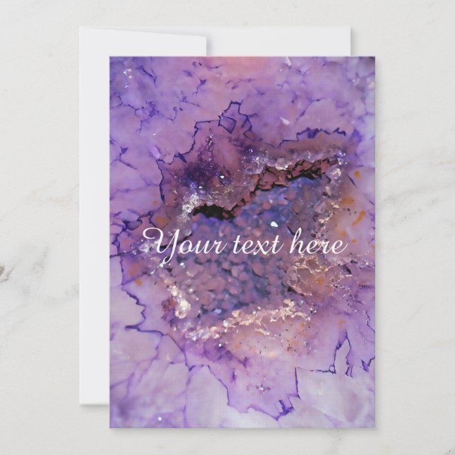 Falln Amethyst Geode (Vorderseite)