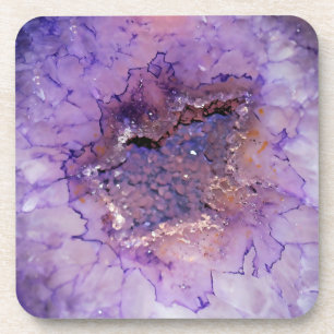 Falln Amethyst Geode Getränkeuntersetzer