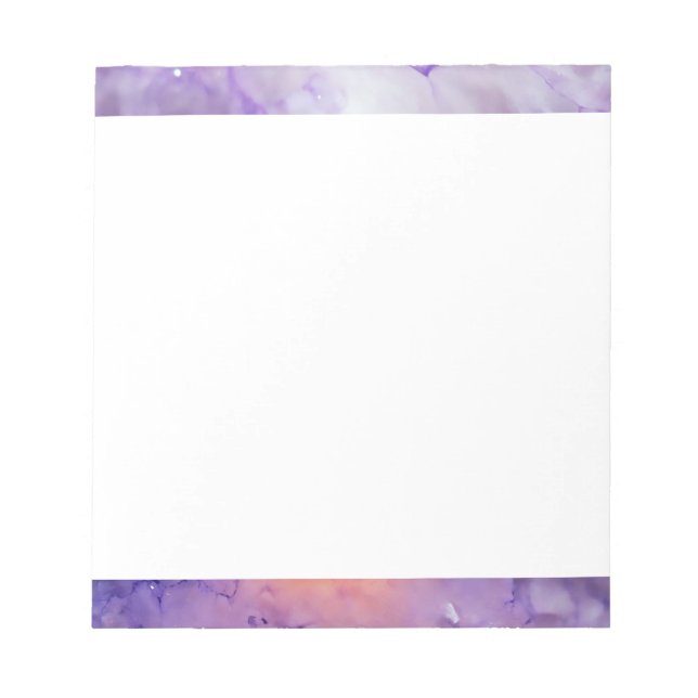 Falln Amethyst Geode Notizblock (Vorderseite)