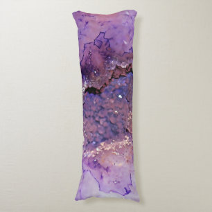 Falln Amethyst Geode Seitenschläferkissen