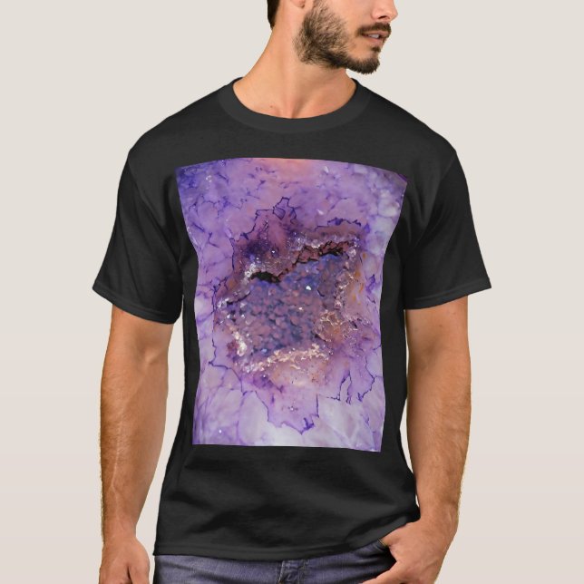 Falln Amethyst Geode T-Shirt (Vorderseite)