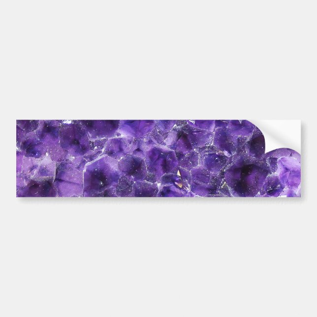 Falln-Amethyst-Gipfel Autoaufkleber (Vorne)