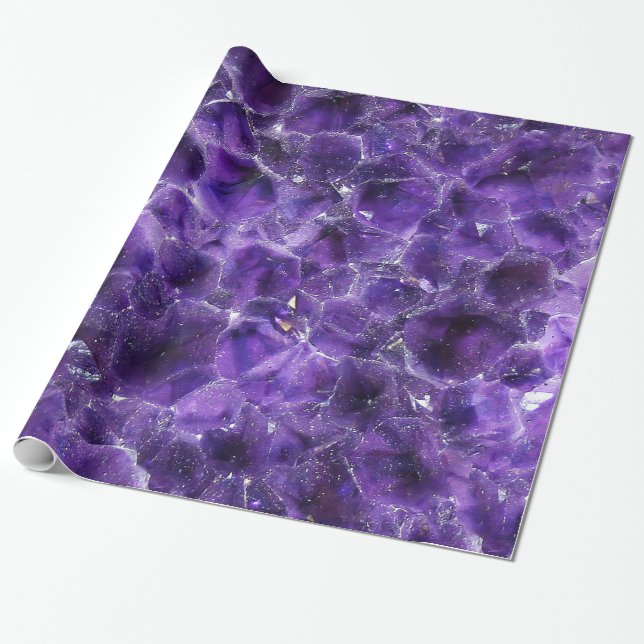 Falln-Amethyst-Gipfel Geschenkpapier (Ungerollt)