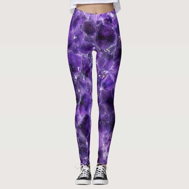 Falln-Amethyst-Gipfel Leggings (Vorderseite)
