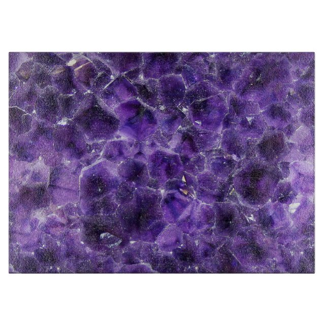 Falln-Amethyst-Gipfel Schneidebrett (Vorderseite)