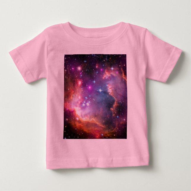 Falln Angelic Galaxy Baby T-shirt (Vorderseite)