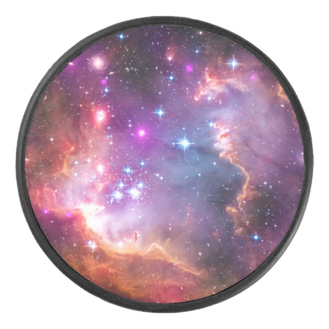 Falln Angelic Galaxy Eishockey Puck (Vorderseite)