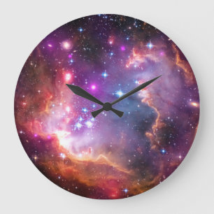 Falln Angelic Galaxy Große Wanduhr