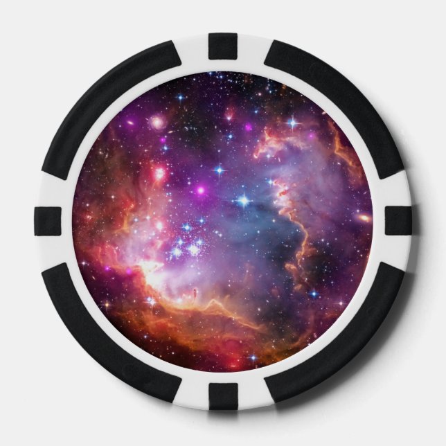 Falln Angelic Galaxy Pokerchips (Vorderseite)