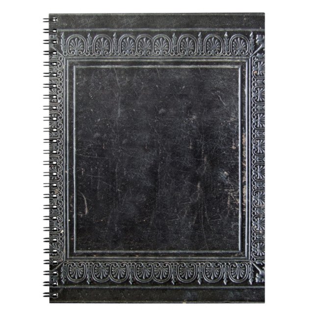 Falln Black Antique Book Notizblock (Vorderseite)