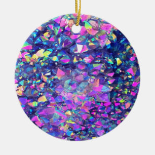 Falln-Blasen-Kristalle Keramik Ornament
