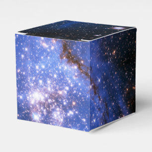 Falln blaues Embrionic Starfield Geschenkschachtel