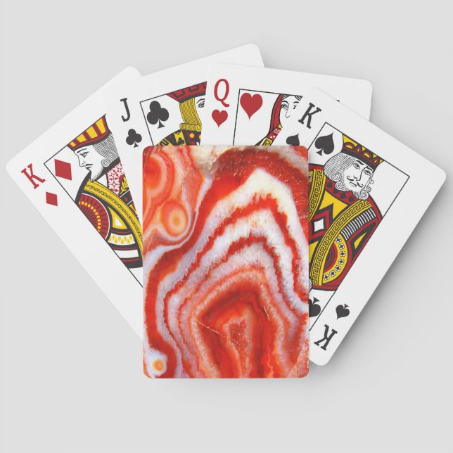 Falln Blood Orange Achat. Spielkarten (Rückseite)