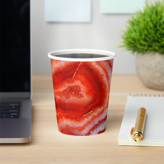 Falln Blood Orange Agate. Pappbecher (InSitu)