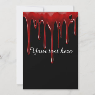 Falln Blood Tropfens Black