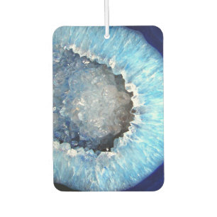 Falln Blue Crystal Geode Autolufterfrischer