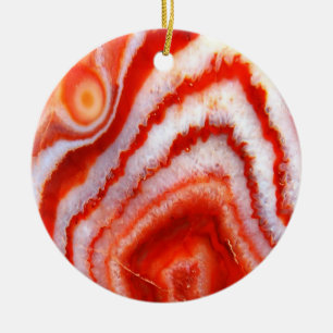 Falln Blut Orange Agate. Keramikornament