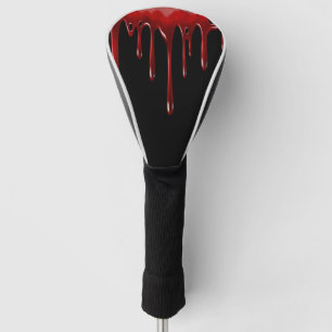 Falln Blut-Tropfen-Schwarzes Golf Headcover