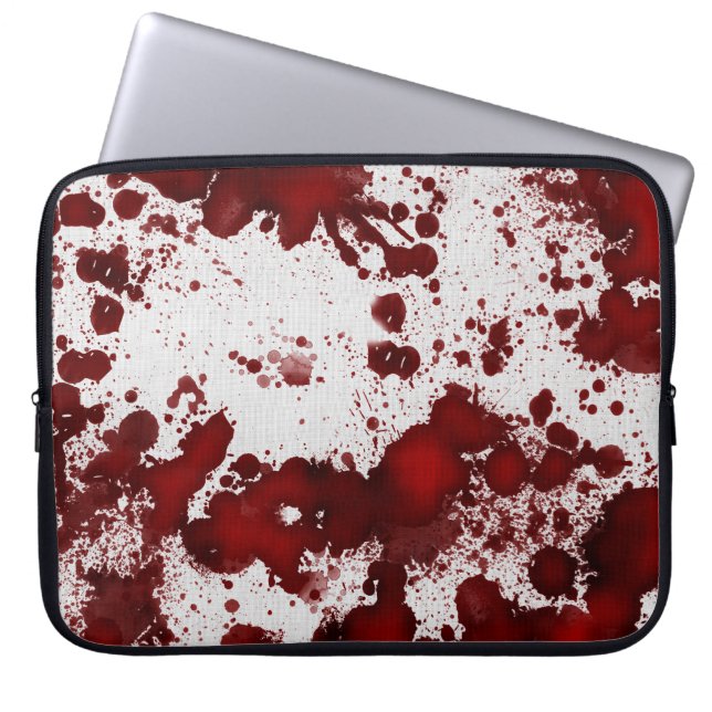 Falln Blutflecken Laptopschutzhülle (Vorderseite)