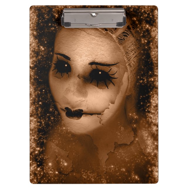 Falln Broken Pierrot Klemmbrett (Vorderseite)