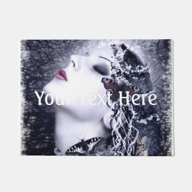 Falln Butterfly Fußmatte (Vorderseite)