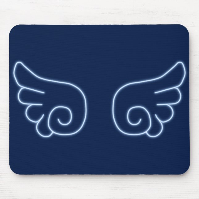 Falln Chibi Angel Wings Mousepad (Vorne)