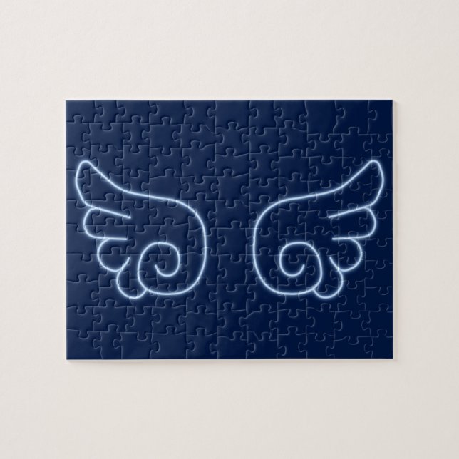 Falln Chibi Angel Wings Puzzle (Horizontal)