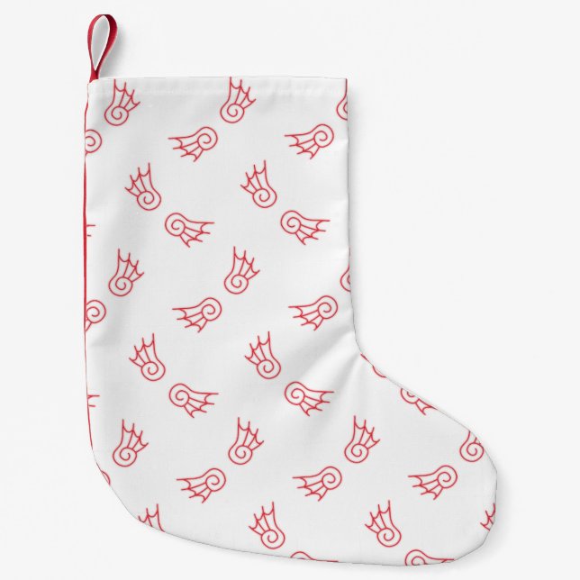 Falln Chibi Demon Wings Kleiner Weihnachtsstrumpf (Vorderseite)