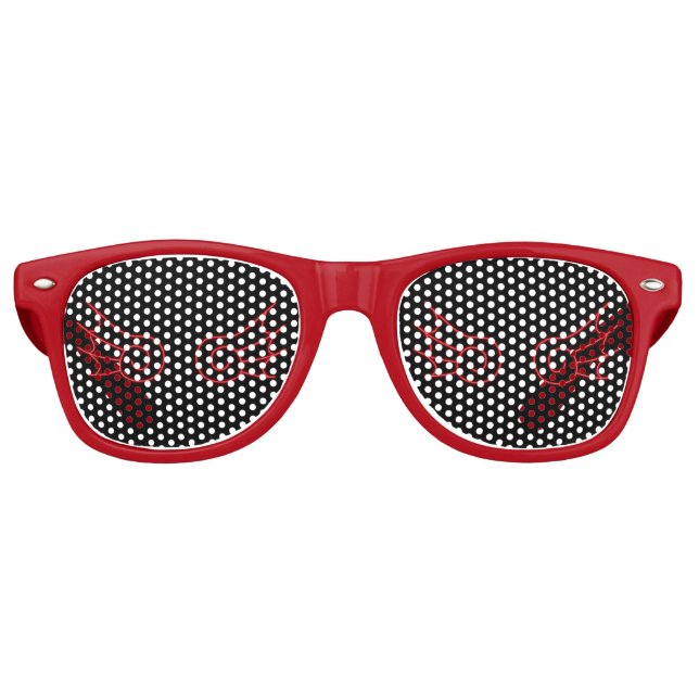 Falln Chibi Demon Wings Sonnenbrille (Vorderseite)