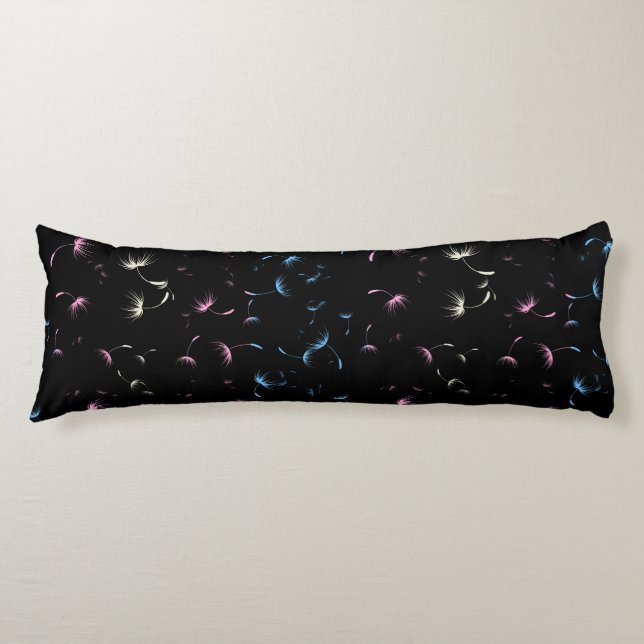 Falln Dandelion Seeds Transgender Pride Seitenschläferkissen (Vorderseite)