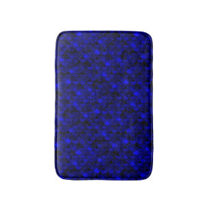 Falln Dark Blue Mermaid Scales Badematte