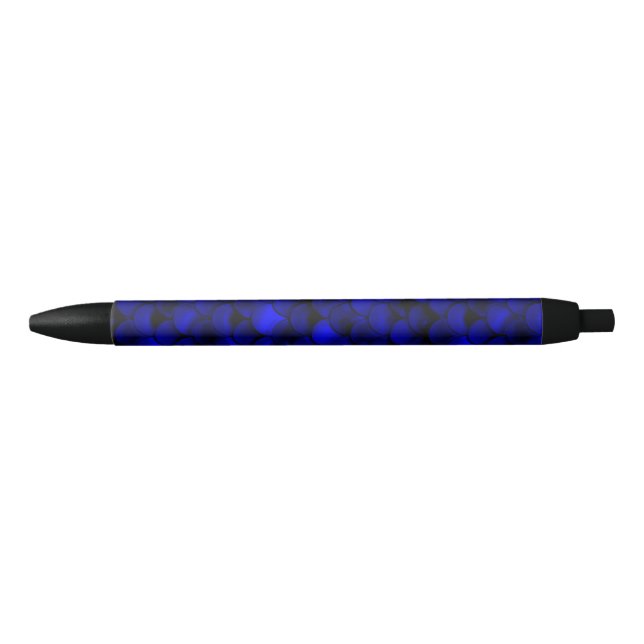 Falln Dark Blue Mermaid Scales Kugelschreiber (Vorderseite)