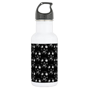 Falln Dark Skulls Edelstahlflasche