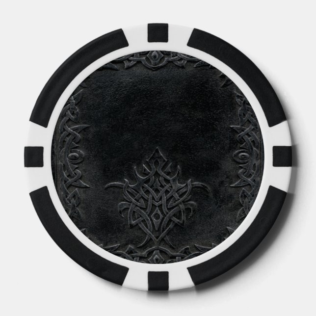 Falln Dark Tribal Pokerchips (Vorderseite)