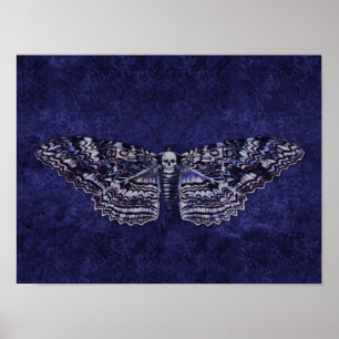 Falln Deathshead Moth Poster