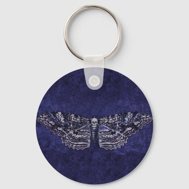 Falln Deathshead Moth Schlüsselanhänger (Vorderseite)