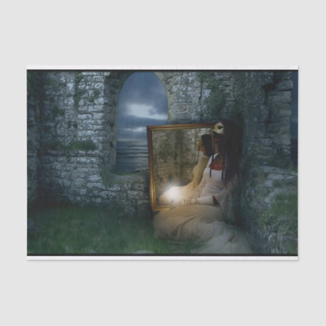 Falln ewige Eitelkeit Seidenpapier (Vorderseite)