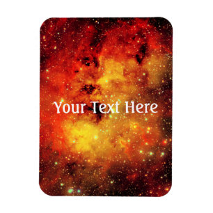 Falln Galaxy auf Feuer Magnet