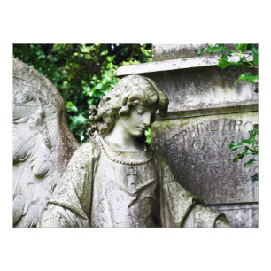 Falln Garden Angel Fotodruck