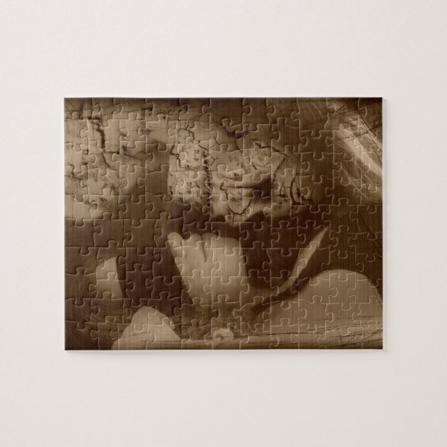 Falln geben der Versuchung Puzzle (Horizontal)