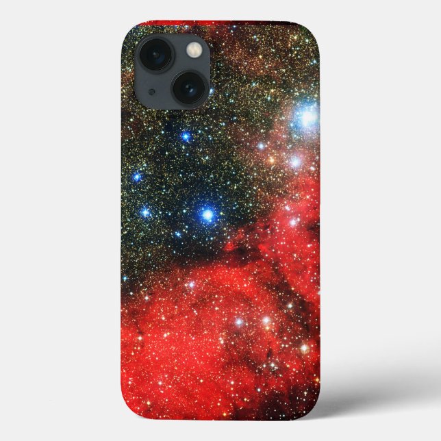 Falln Gold Dusted Galaxy Case-Mate iPhone Hülle (Rückseite)