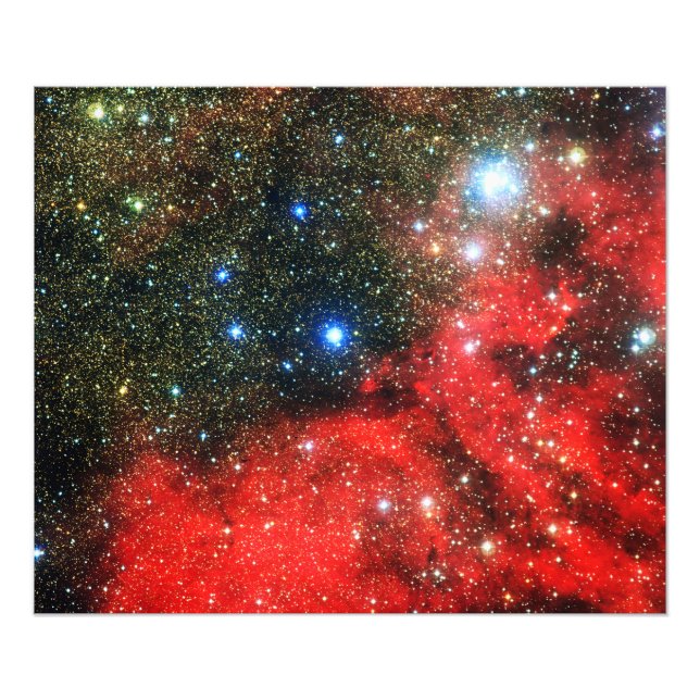 Falln Gold Dusted Galaxy Fotodruck (Vorne)