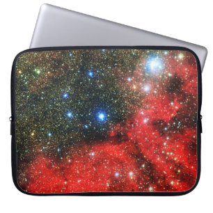 Falln Gold Dusted Galaxy Laptopschutzhülle