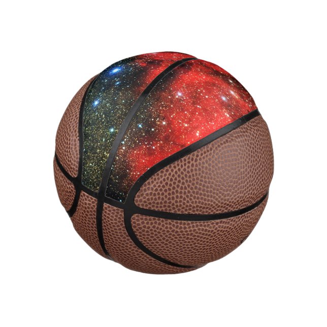 Falln Gold Dusted Galaxy Mini Basketball (angewinkelt)