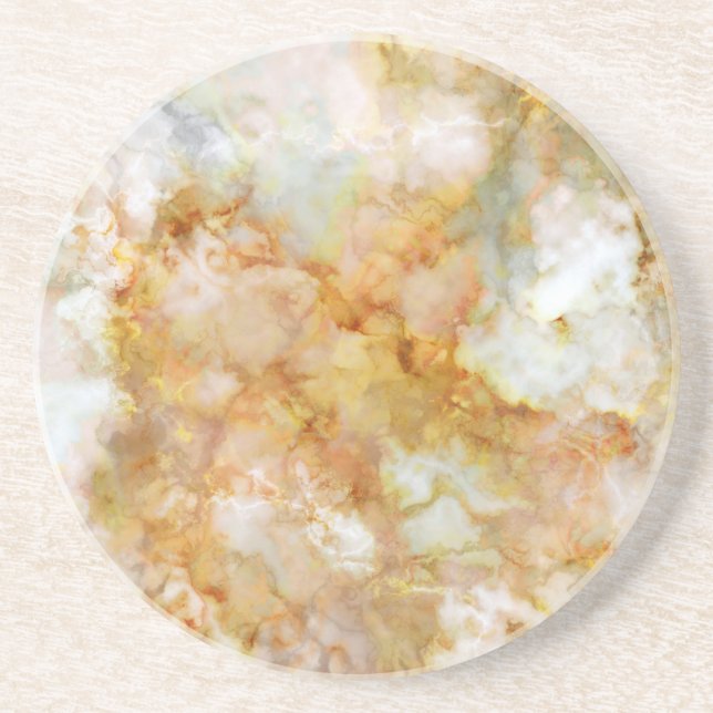 Falln-Gold-Rippled-Marmor Untersetzer (Vorne)
