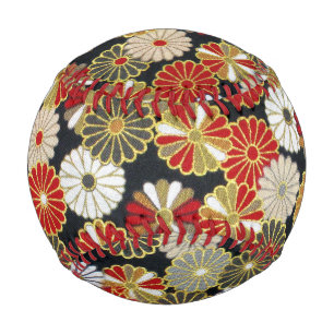 Falln Golden Chrysanthemums Baseball