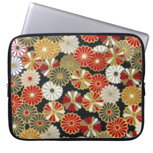 Falln Golden Chrysanthemums Laptopschutzhülle