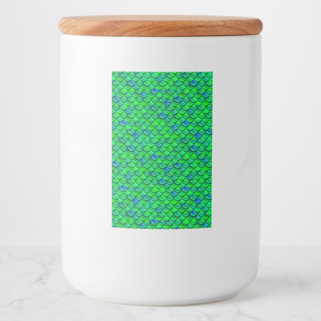 Falln Green Blue Scales Lebensmitteletikett (Vorderseite)
