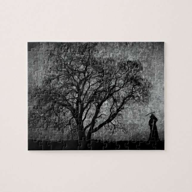 Falln grimmiger Sensenmann-ursprüngliche Puzzle (Horizontal)