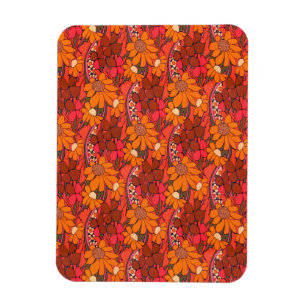 Falln Groovy Blumen Magnet